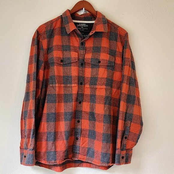 Rei Co op Shirts Rei Coop Man Shirt Size L Gray Orange 0 Organic rei-co-op-shirts-rei-coop-man-shirt-size-l-gray-orange-0-organic